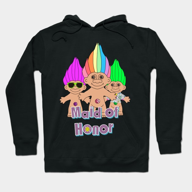 Maid troll of honor Hoodie by IntergalacticFlamingo